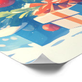 Magical Christmas Snow Globe ポスター (角)