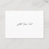 Magical Christmas Spirit ロイヤリティカード (裏面)