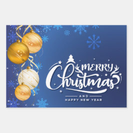 Magical Christmas Spirit – Festive Holiday Design ラッピングペーパーシート