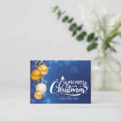 Magical Christmas Spirit – Festive Holiday Design 名刺 (スタンド正面)