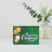 Magical Christmas Spirit Loyalty Card ロイヤリティカード (スタンド正面)