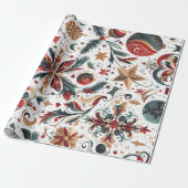 Magical Christmas Wrap n15 ラッピングペーパー (アンロールド)