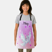 Magical color start white unicorn エプロン (インサイチュ)