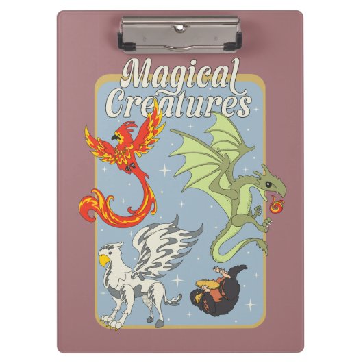 Magical Creatures Vintage Graphic クリップボード (正面)