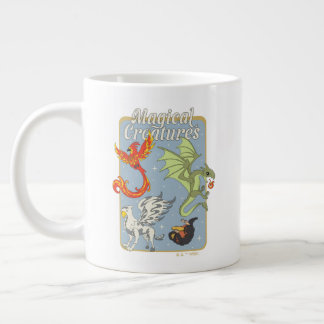 Magical Creatures Vintage Graphic ジャンボコーヒーマグカップ
