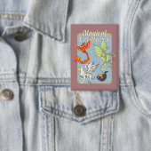Magical Creatures Vintage Graphic 缶バッジ (インサイチュ)