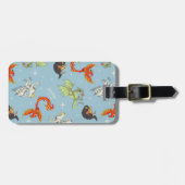 Magical Creatures Vintage Pattern ラゲッジタグ (正面横)