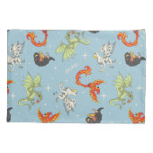 Magical Creatures Vintage Pattern 枕カバー (裏面)