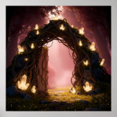 Magical Crystal Gate in the Twilight Forest ポスター (正面)