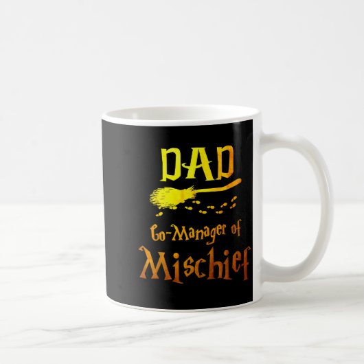 Magical Dad, Manager Of Mischief Birthday Family M コーヒーマグカップ (右)