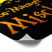 Magical Dad, Manager Of Mischief Birthday Family M ポスター (角)