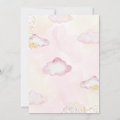 Magical Day Unicorn Birthday Party  招待状 (裏面)