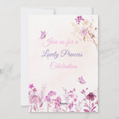 Magical Disney Princess Birthday Card for Girls シーズンカード (裏面)