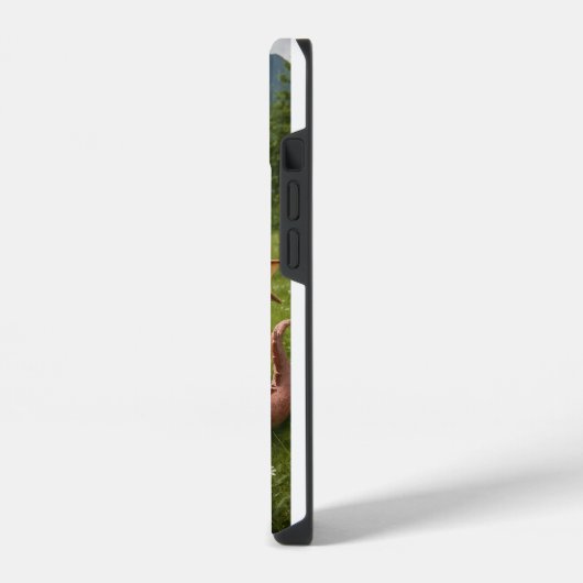 Magical Dragon Garden iPhone 14 Case – Whimsical F iPhoneケース (左側面)