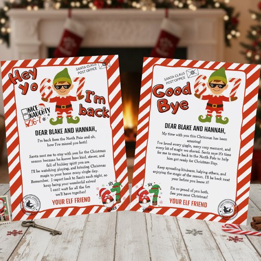 Magical Elf Goodbye Letter