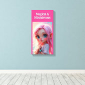 Magical Elfie キャンバスプリント (インサイチュ (ウッドフロア))