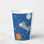 Magical Fairy and Jack O'Lantern Halloween party 紙コップ (裏面)