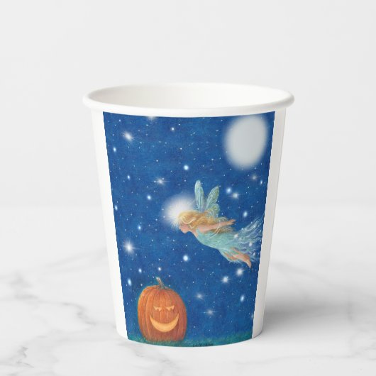 Magical Fairy and Jack O'Lantern Halloween party 紙コップ (裏面)