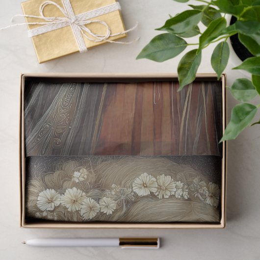 Magical Fairy & Dandelion Field Decoupage Art 薄葉紙 (ギフト)