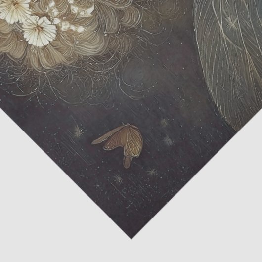 Magical Fairy & Dandelion Field Decoupage Art 薄葉紙 (詳細)