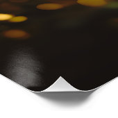 Magical Fairy Enchanted Forest Fall Autumn Pixie ポスター (コーナー)