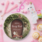 Magical Fairy First Birthday Party ペーパープレート (パーティー)