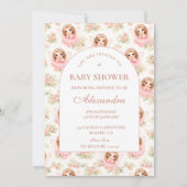 Magical Fairy Garden Baby Shower 招待状 (正面)