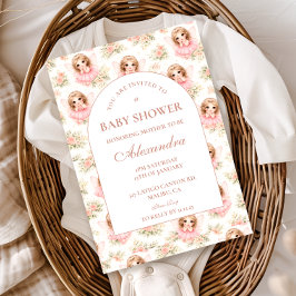 Magical Fairy Garden Baby Shower 招待状