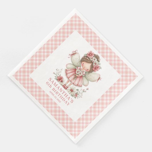 Magical Fairy Girl 3rd Birthday Blush Floral  (コーナー)