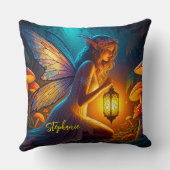 Magical Fairy In The Fantasy Garden  クッション (裏面)
