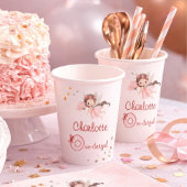 Magical Fairy One-derful Blush Girls 1st Birthday 紙コップ