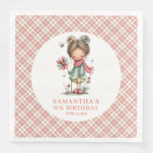 Magical Fairy Pink Floral 3rd Birthday Party  (正面)