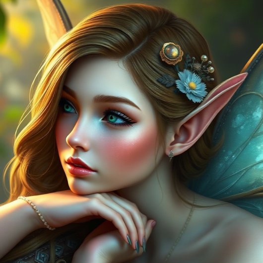 Magical Fairy Princess Decoupage Paper 薄葉紙