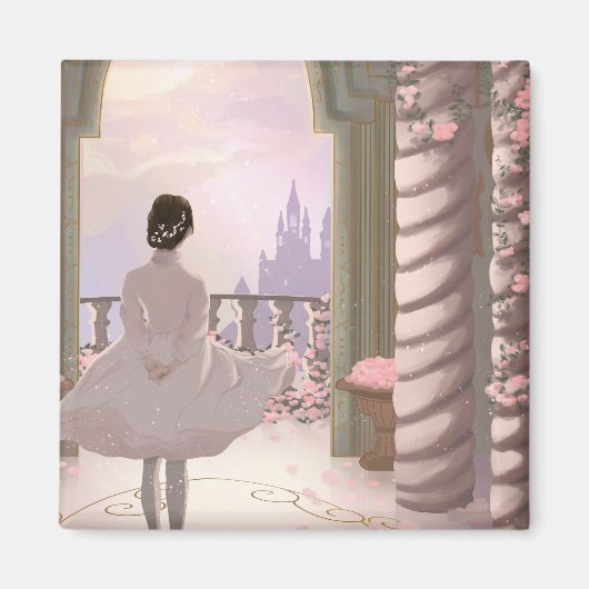 Magical Fairy Tale Palace Magnet マグネット (正面)