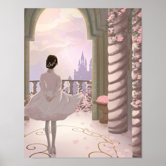 Magical Fairy Tale Palace Poster ポスター (正面)