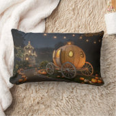 Magical Fairytale Pumpkin Carriage ランバークッション (ブランケット)
