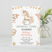 Magical Farm party Invitation 招待状 (スタンド正面)