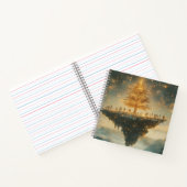 Magical Floating Christmas Tree Notebook ノートブック (内部)