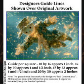 Magical Floating Snowman Spirit DX2L Decoupage 薄葉紙