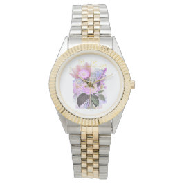 Magical Floral Bouquet in Golden Frame 腕時計