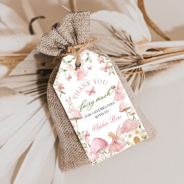 Magical Floral Mushroom Fairy Birthday Gift Tags ギフトタグ