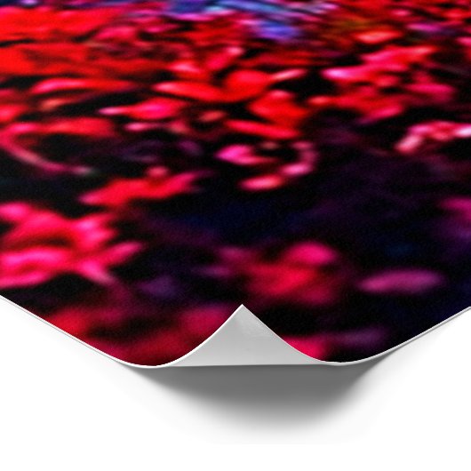 Magical Forest Girl's Solitude Design ポスター (角)