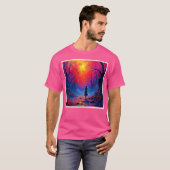 Magical Forest Girl's Solitude Design Tシャツ (正面フル)