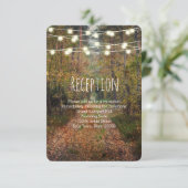 Magical Forest Path Wedding Reception Details 招待状 (スタンド正面)