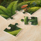  Magical Forest Tree Portal Moss Magic Doorway ジグソーパズル (側面)