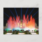 Magical fountain, Barcelona, Spain ポストカード (正面)