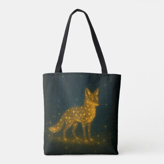 Magical fox tote bag トートバッグ (裏面)