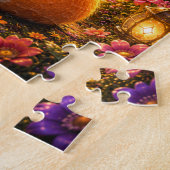 Magical Fox Wizard Jigsaw Puzzle ジグソーパズル (側面)