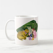 Magical Frog & Girl Coffee Mug – Cozy Kind_Ones コーヒーマグカップ (左)