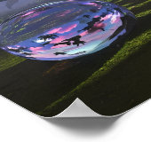 Magical Garden of Giant Luminous Flowers ポスター (角)